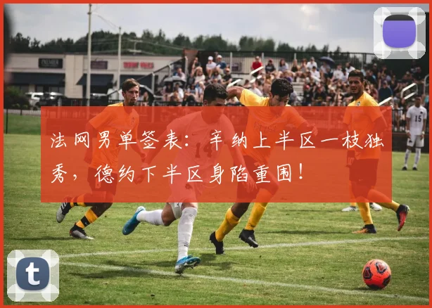 法网男单签表：辛纳上半区一枝独秀，德约下半区身陷重围！